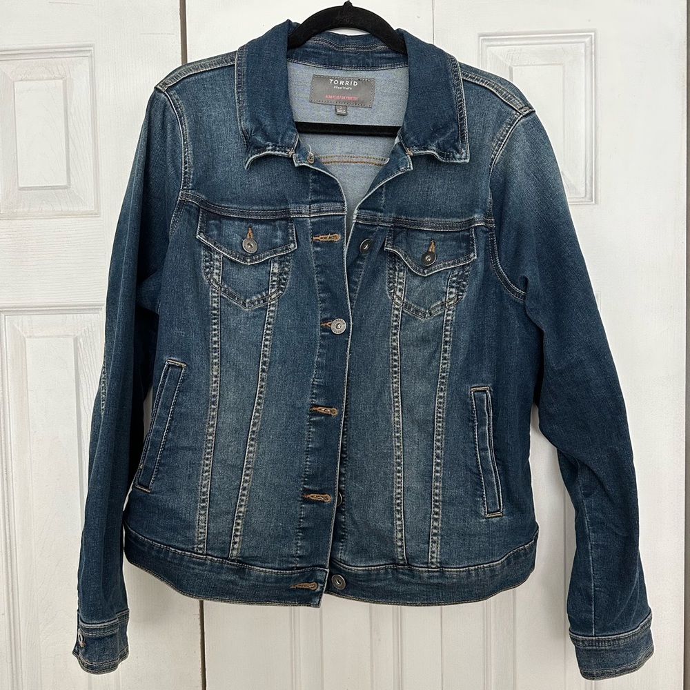 Torrid Denim Trucker Jacket